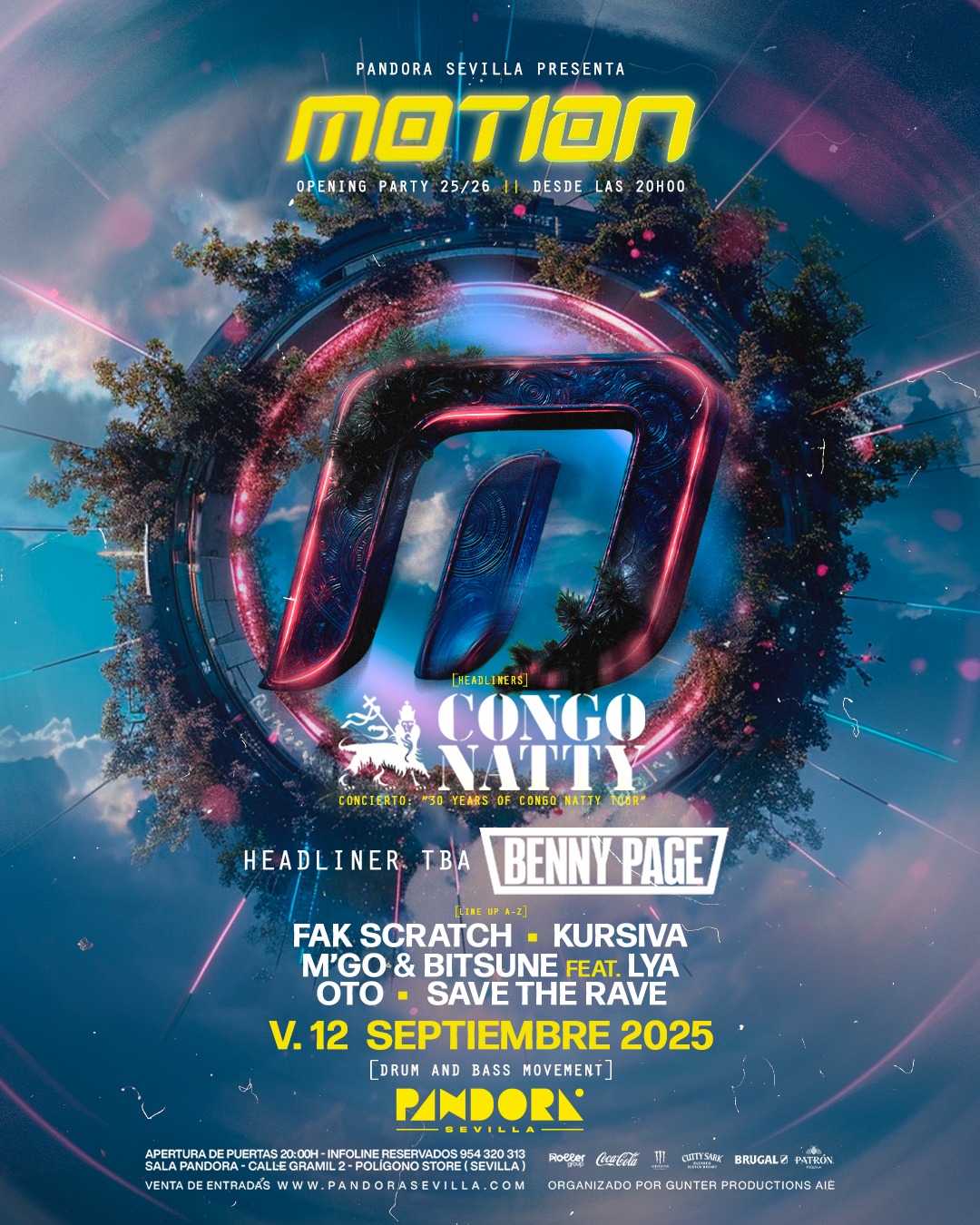   Motion: Congo Natty en concierto + Benny Page