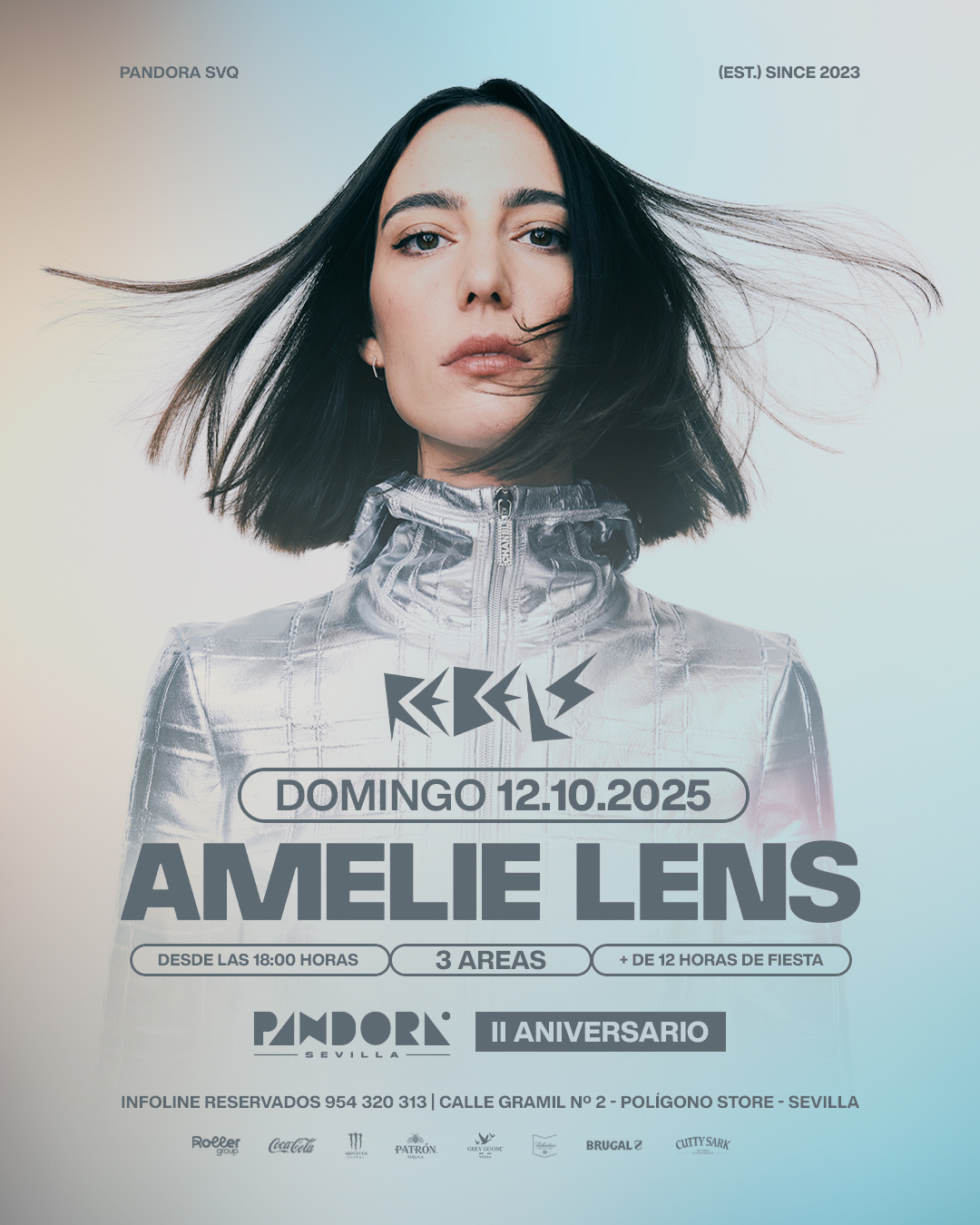   Amelie Lens con II Aniversario w/ Rebels