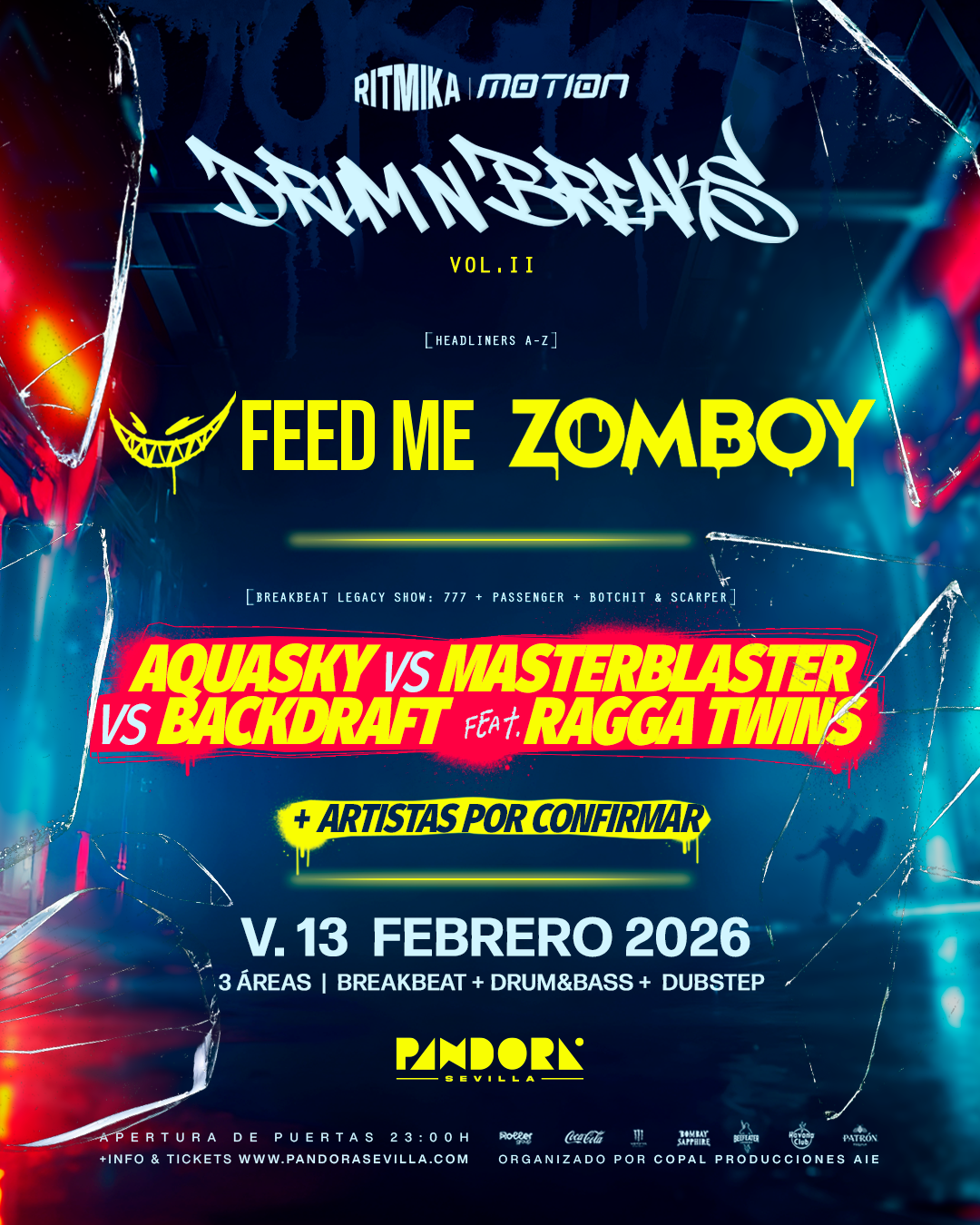   Drum n Breaks w/ Feed Me y Zomboy