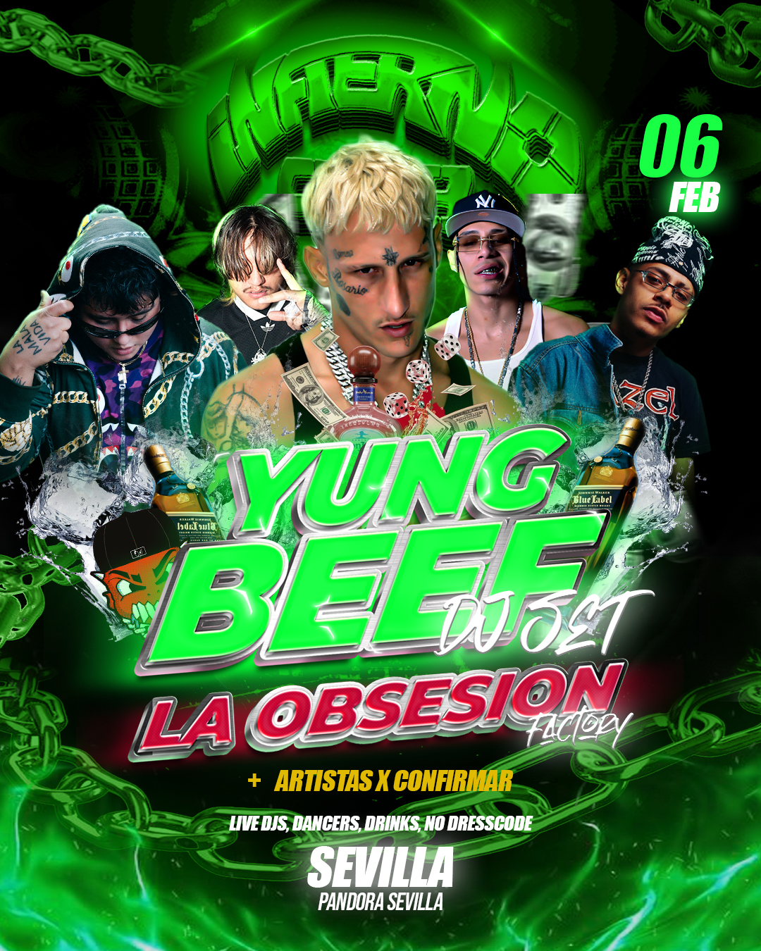   Infierno Club w/ Yung Beef